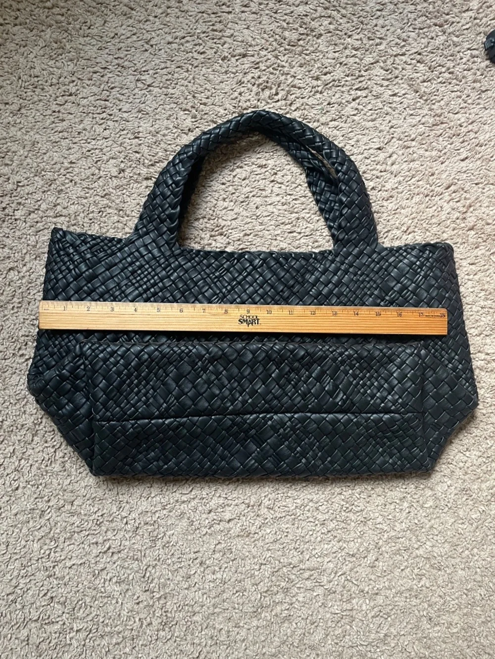 Falor Leather Woven Tote - NEW